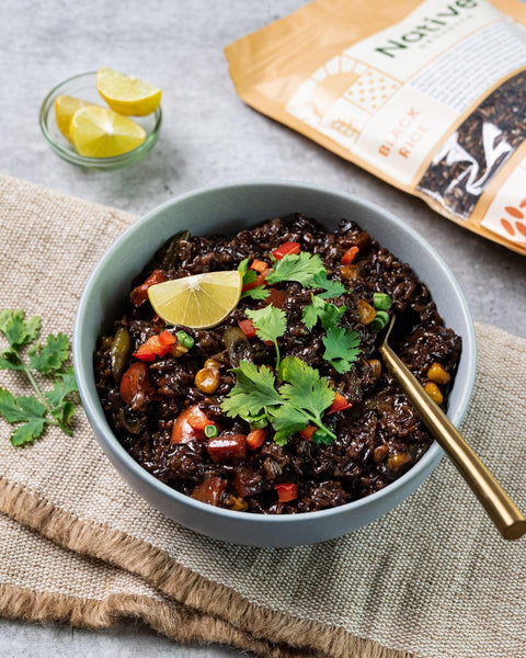 Black Rice- One Pot Meal