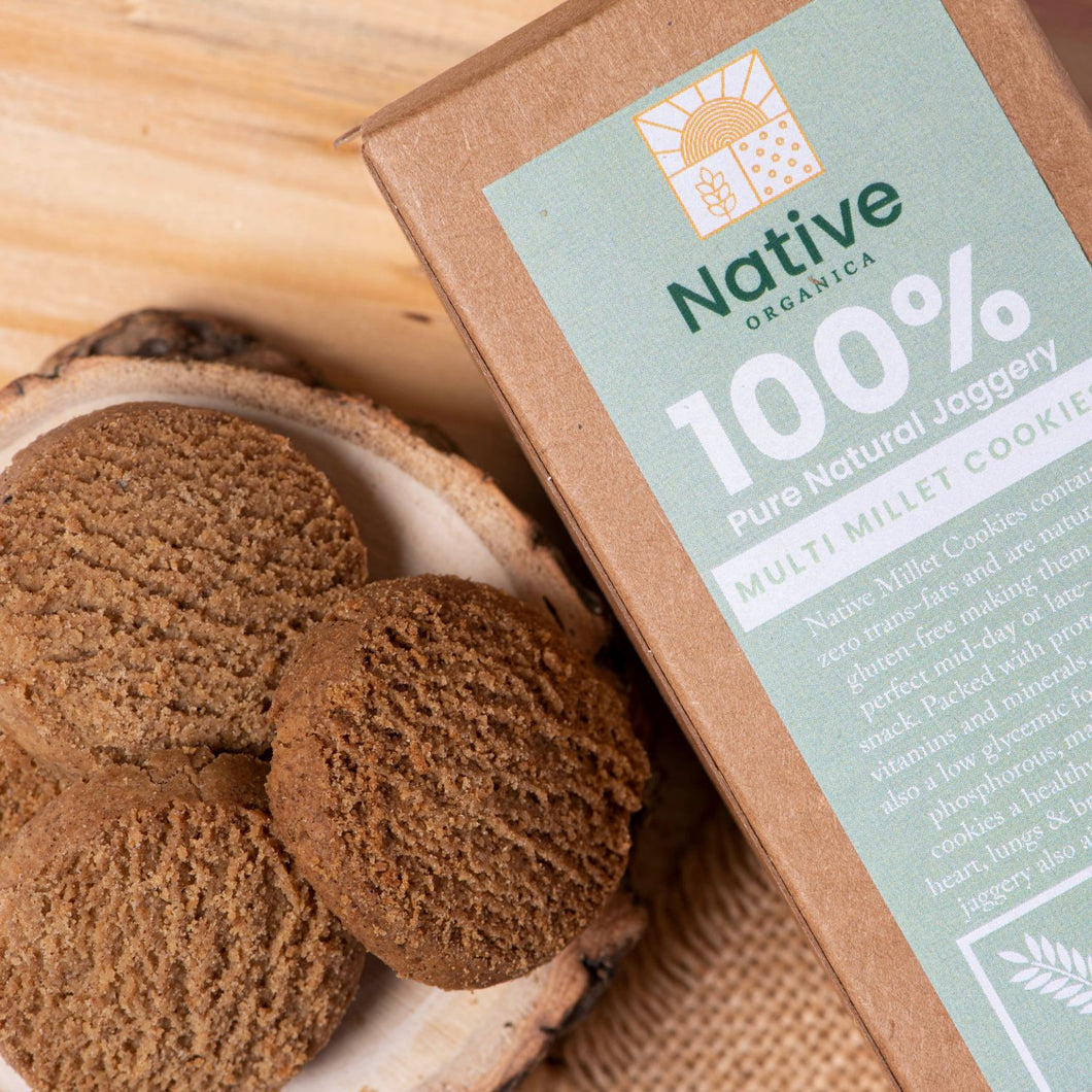 Multi Millet Cookies - Native-Organica