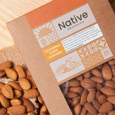 California Almonds Super - Native-Organica