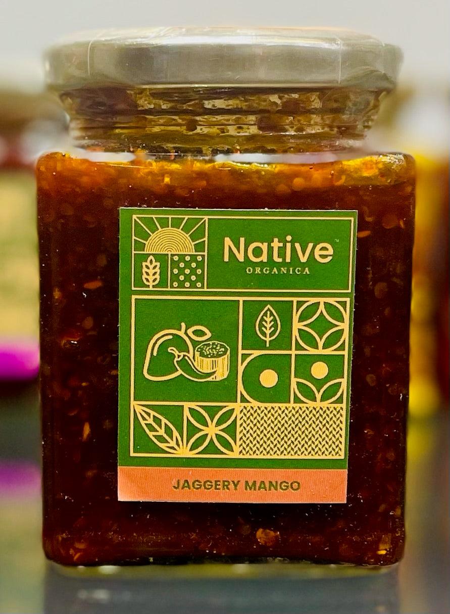 Jaggery Mango Pickle - Native-Organica