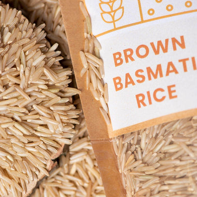 Basmati Rice - Brown - Certified Organic - Native-Organica
