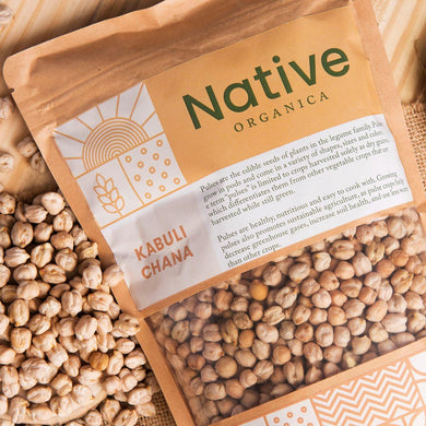 Kabuli Chana - Certified Organic - Native-Organica