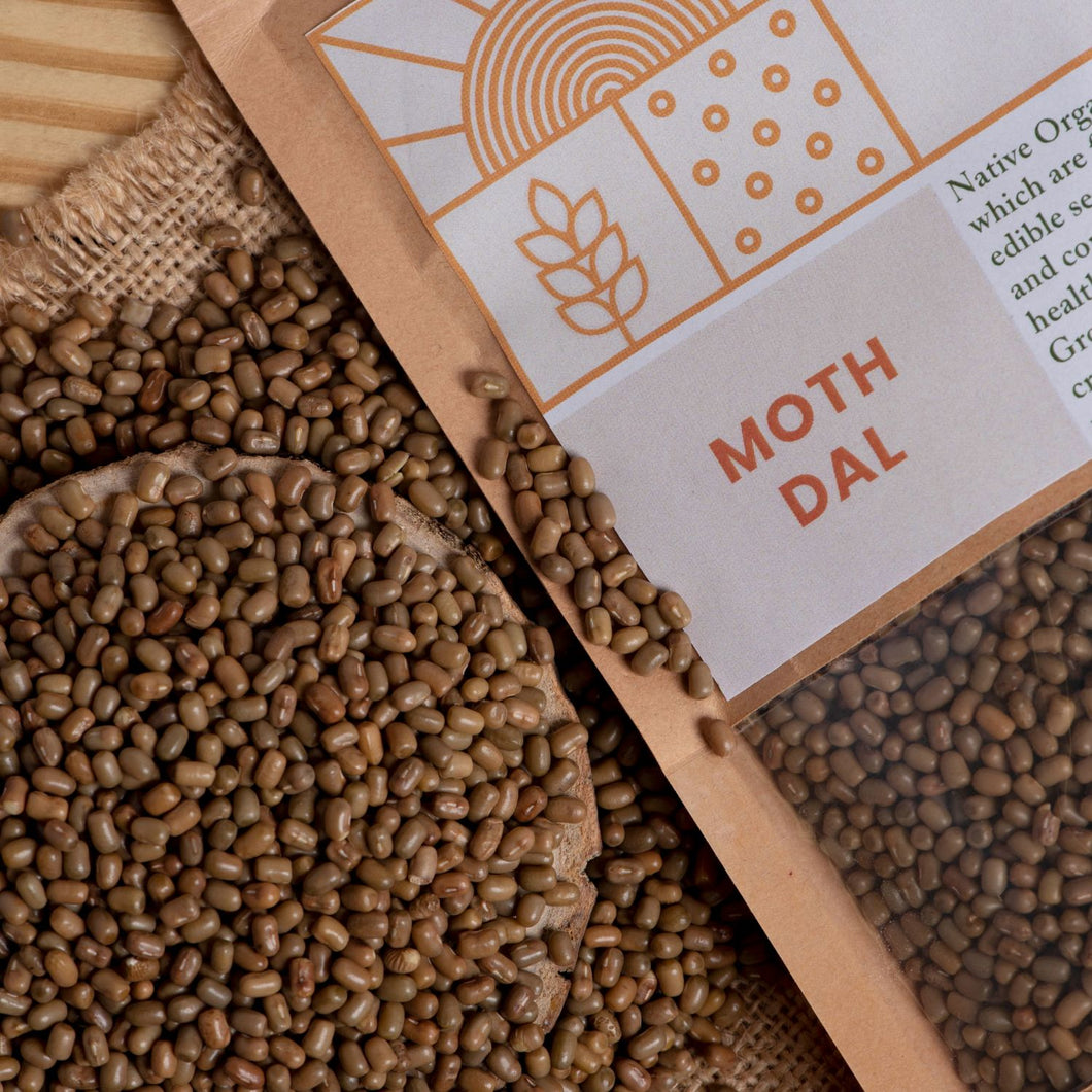 Moth Dal - Certified Organic - Native-Organica
